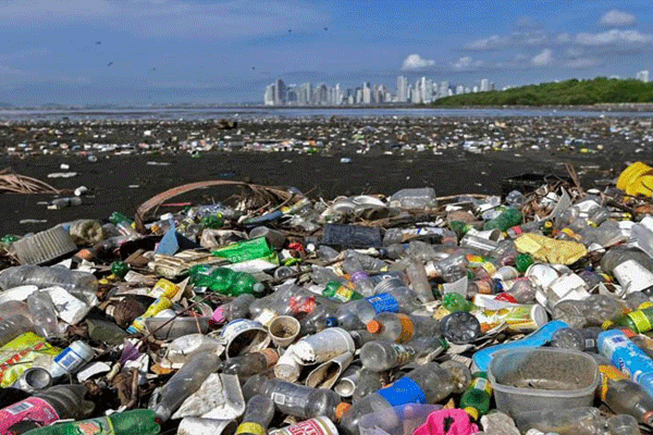 the shadow of plastic pollution has spread the shadow of plastic pollution has spread