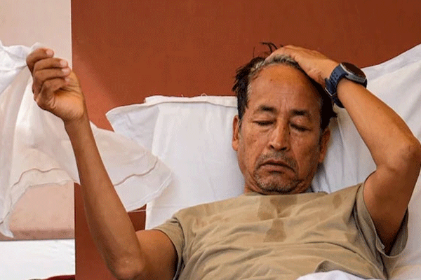 wangchuks hunger strike