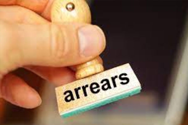 DA arrears DA arrears
