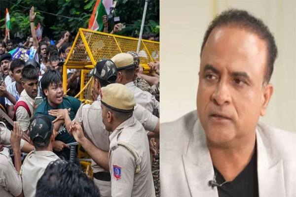 sameer choughule reacts to neet protest lathi charge viral facebook post