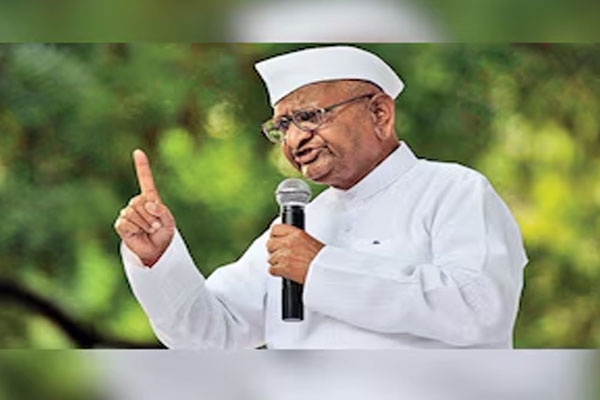 anna hazare starts silent protest over neet paper leak demands dialogue with government