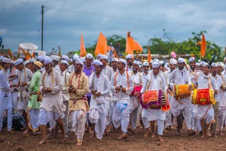 राजधानी दिल्लीतही निघाली वारी