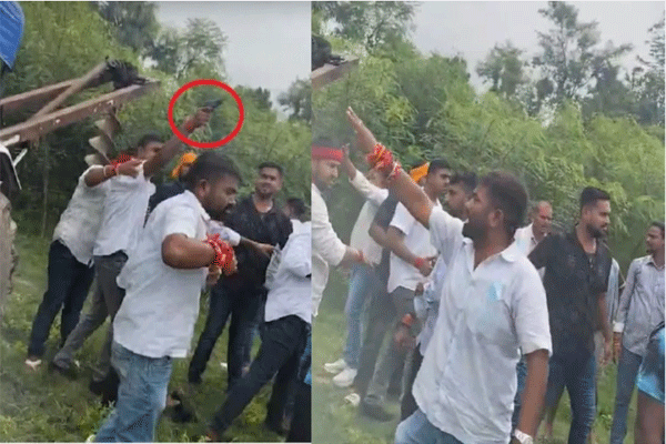 १०० राऊंड फायरिंगने बेगूसराय दणाणलं! VIDEO