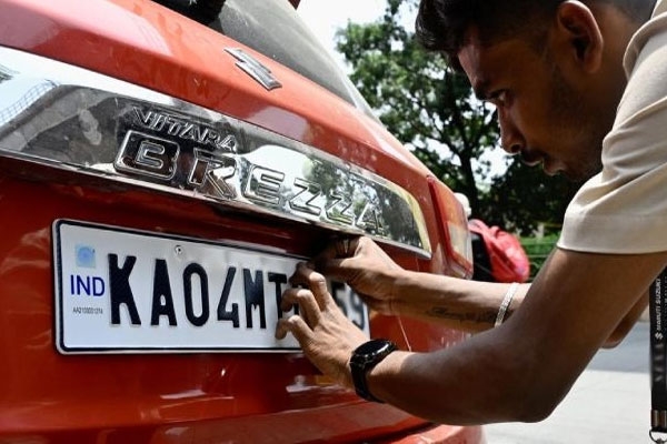 HSRP Crackdown in Nagpur: RTO and Traffic Police Begin Action Against Vehicles Without High Security Number Plates
