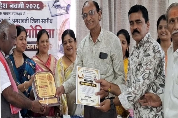 rajkumar jaju wins national honour in all india essay competition for social thoughts