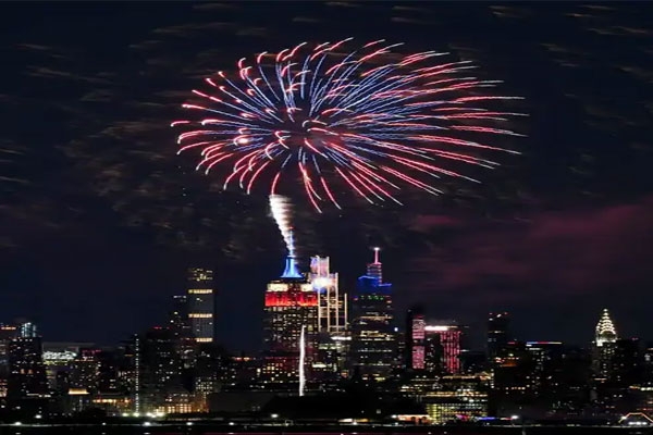 america celebrates 250 years of independence with spectacular fireworks, air shows and nationwide celebrations