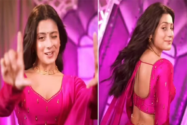 isha malviya dances to sanju rathod gulabi saadi from dhamaal 4 ritesh deshmukh reacts
