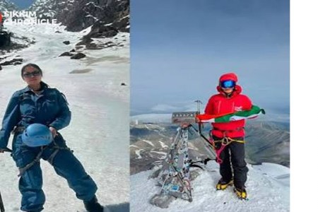 युरोपच्या शिखरावर फडकला तिरंगा