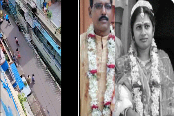 एकाच क्षणात संसार उद्ध्वस्त; पत्नीवर जीवघेणा हल्ला! VIDEO
