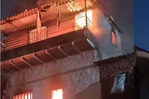 sealed house catches fire after family violence case, police probe raises questions
