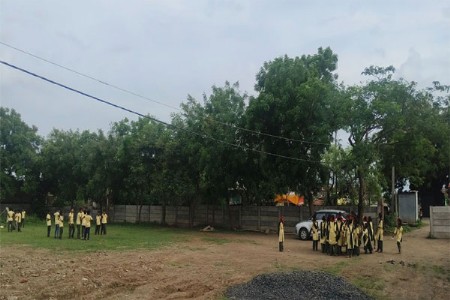 तळप बु.येथील विद्यार्थ्यांच्या जीवाला धोका