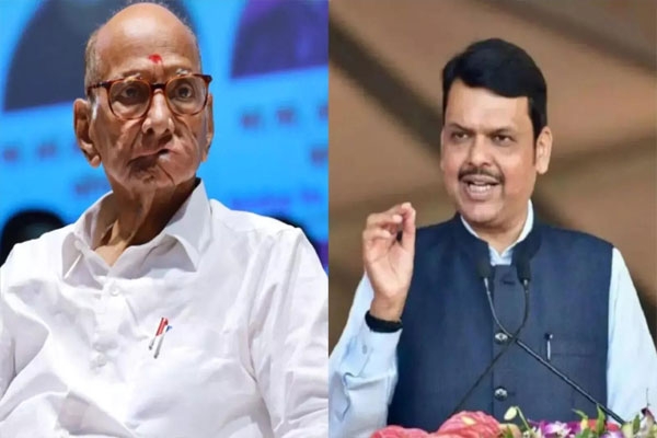 Pawar and Fadnavis clash Pawar and Fadnavis clash