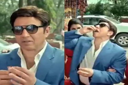 सनी म्हणाला ‘पान मसाला नाही’; जुना VIDEO व्हायरल