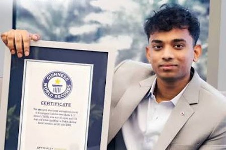 १६व्या वर्षीच कमाल! लक्ष्मणन मेय्यप्पनने रचला विश्वविक्रम