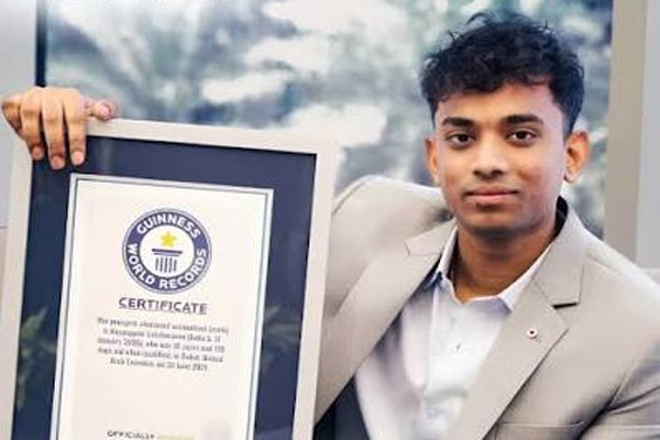 Lakshmanan Meyyappan sets record