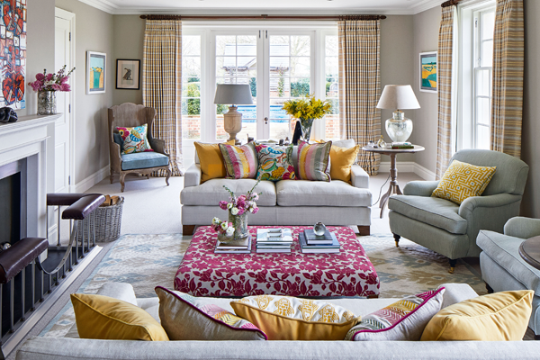 sofa in the living room