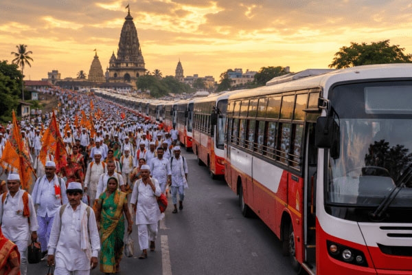 Vitthal Wari journey with Lalpari