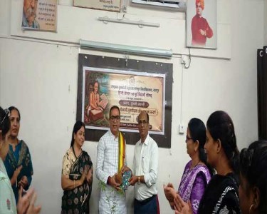 हिंदी विभागात तुलसीदास जयंती उत्साहात