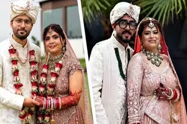 Pakistani bride arrives in India