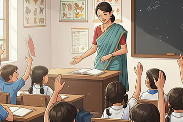  चांधई जि.प. शाळेत