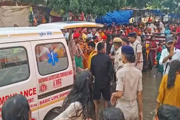 Stampede at Singheshwar Temple