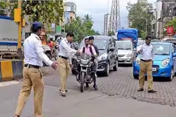 nagpur traffic police destroy 440 modified bike silencers to curb noise pollution