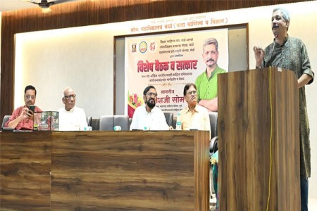शंभरावं साहित्य संमेलन नव्या तंत्रज्ञान युगाच्या साहित्याचा उंबरठा असेल