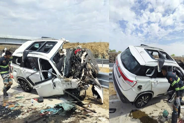 accident on the samruddhi mahamarg