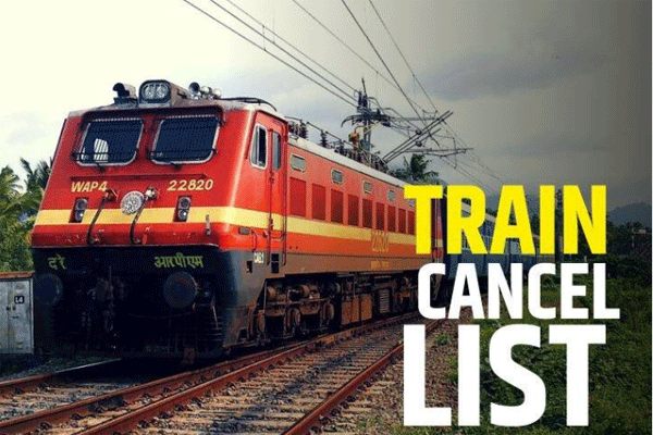 रेल्वे प्रवाशांनो सावधान! 20 सप्टेंबरपासून अनेक गाड्या रद्द