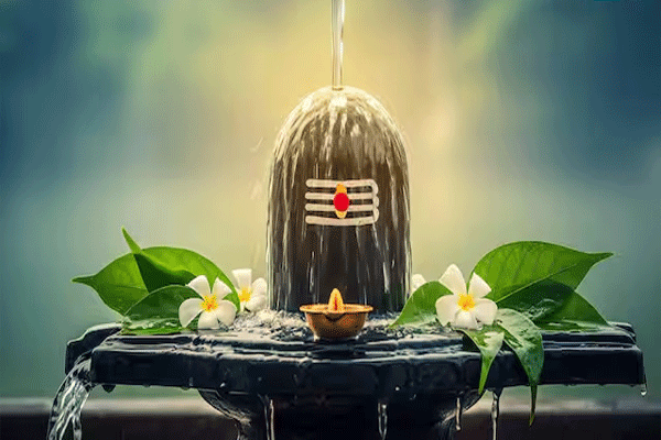 jalabhishek on the shivling