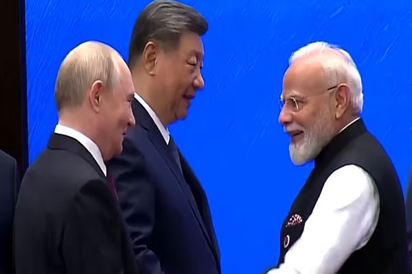 Modi, Putin, and Jinping in same frame