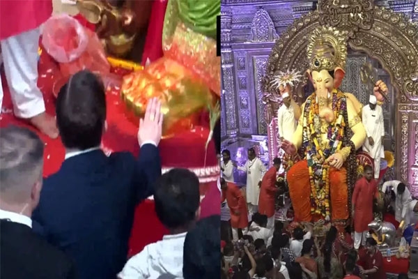 ganesh chaturthi 2026: us ambassador sergio gor visits lalbaugcha raja in mumbai