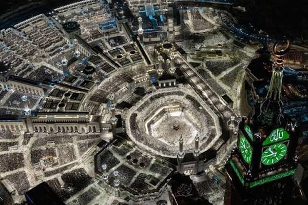 Drone shot in Mecca Drone shot in Mecca