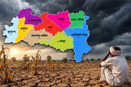 विदर्भावर दुष्काळाचे काळे ढग