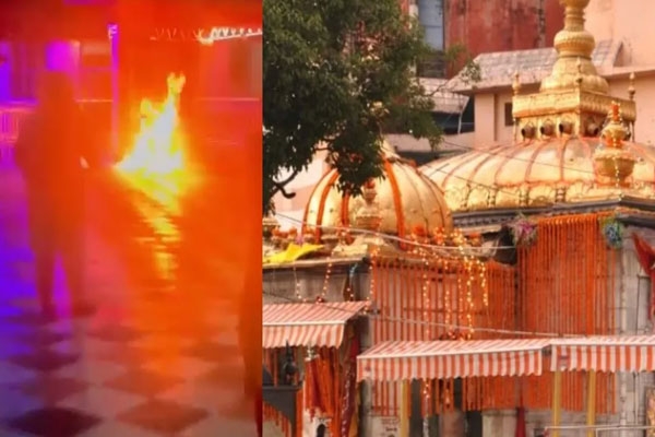 jwalaji temple incident, jwalaji temple news, maa jwalaji temple, himachal pradesh news, kangra news, temple incident himachal, rajasthan man burns, man sets himself on fire, jwalaji temple latest news, kangra temple incident, himachal temple news, 70 percent burns, tanda medical college, himachal pradesh crime news, forensic team jwalaji temple