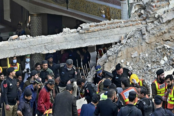 pakistan blast mosque explosion in kohat leaves over 25 injured, rescue operation underway