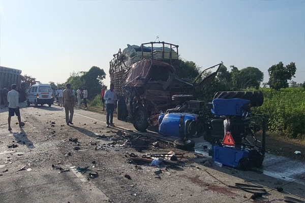 accident in the Talegaon accident in the Talegaon