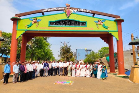 संत गाडगेबाबा ग्राम स्वच्छता अभियानात विभागीय स्तरावर कोंढाळा तृतीय