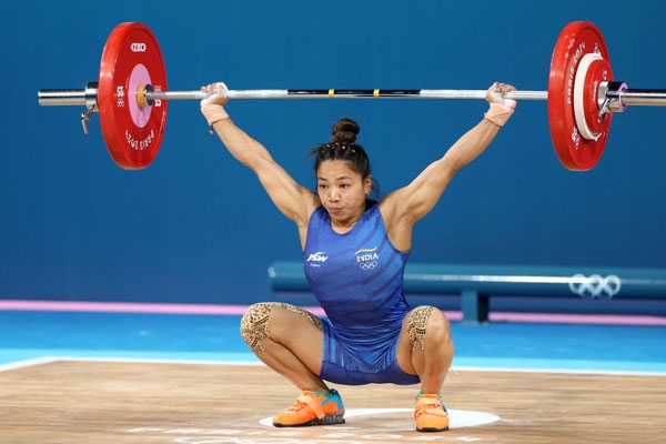 Silver for Mirabai Chanu