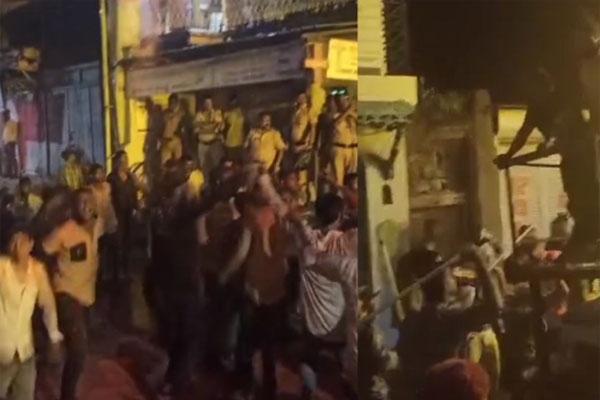 ahilyanagar bhingar ganesh visarjan ahilyanagar bhingar ganesh visarjan