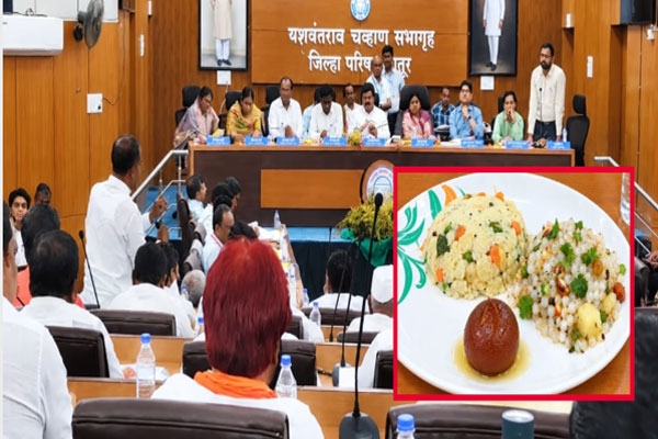 दुष्काळाच्या चर्चेत गुलाबजामून, उपमा अन् साबुदाणा खिचडी