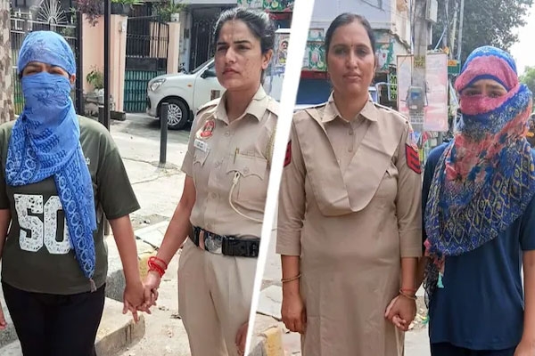 delhi robbery two sisters arrested for looting delivery boy with chilli powder