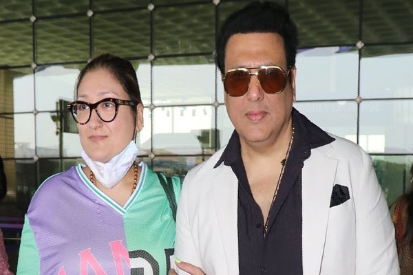 govinda and sunita ahuja spotted together at airport amid separation rumours