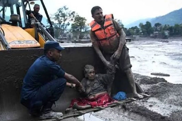 nepal floods 97-year-old guna maya bohra rescued alive after spending four hours under debris