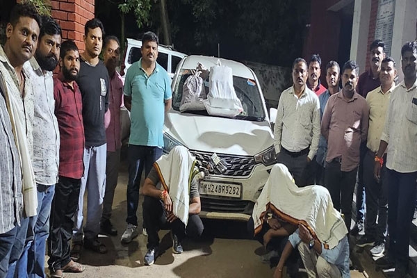 17 kg ganja seized in chandrapur, three interstate accused arrested