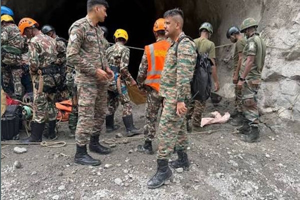 Indian Army involved in rescue operation in Nepal