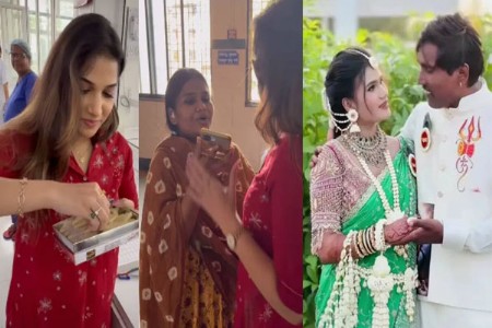 सूरज चव्हाणच्या लेकीला भेटण्यासाठी रुग्णालयात पोहोचली जान्हवी किल्लेकर